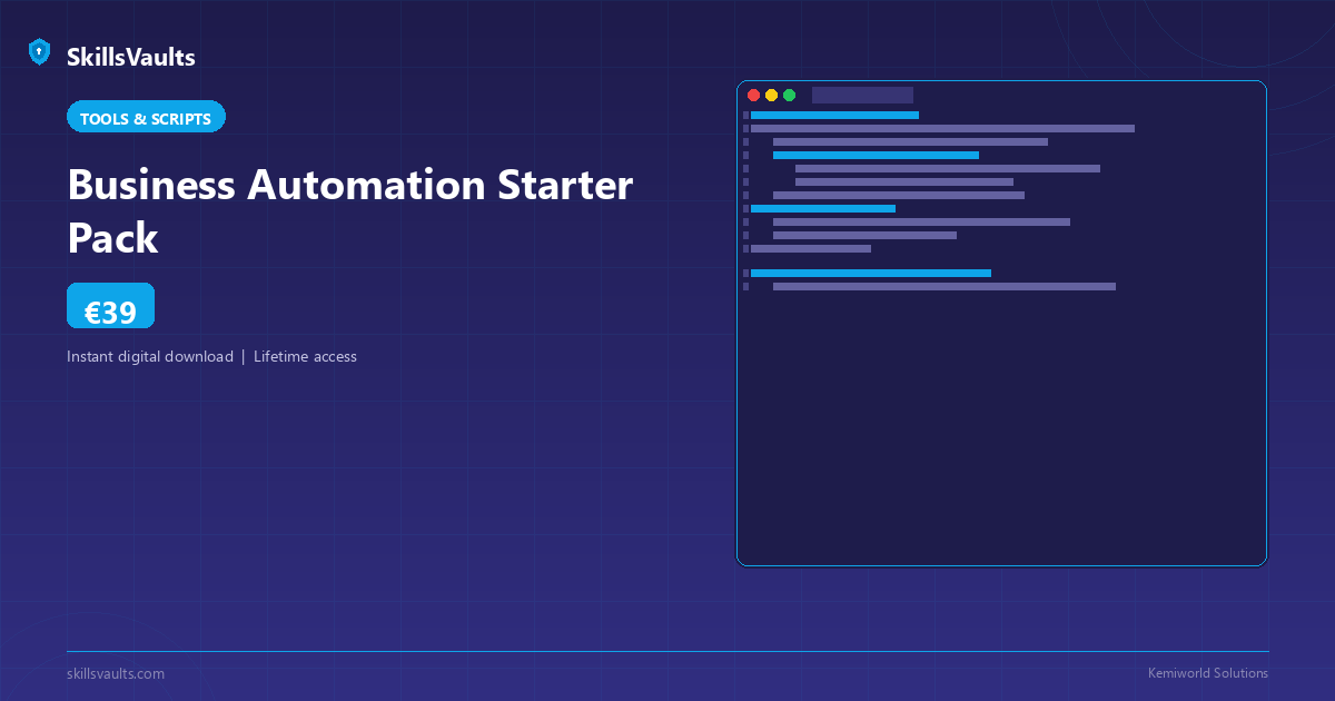 Business Automation Starter Pack