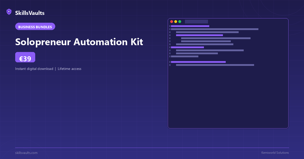 Solopreneur Automation Kit